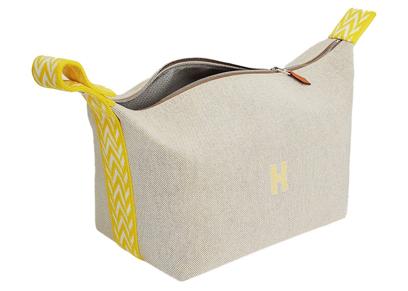 Hermes Case Bride-a-Brac Large Jaune Citron