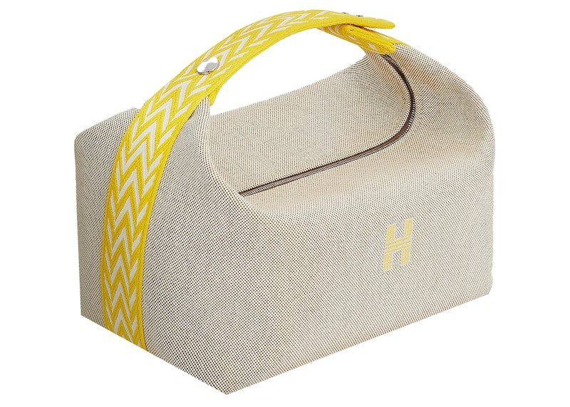 Hermes Case Bride-a-Brac Large Jaune Citron