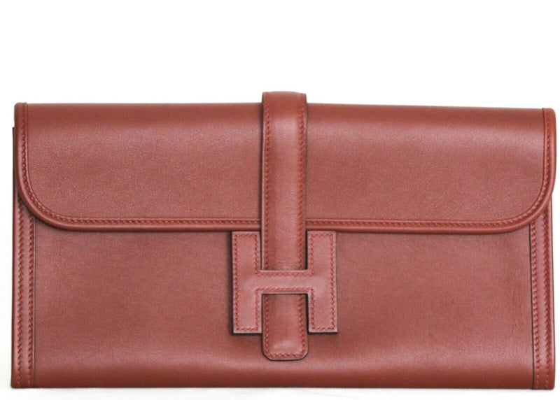 Hermes Clutch Jige Elan Swift 29 Sienne