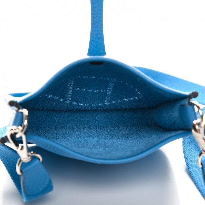 Hermes Evelyne I Taurillon Clemence TPM Blue Zanzibar