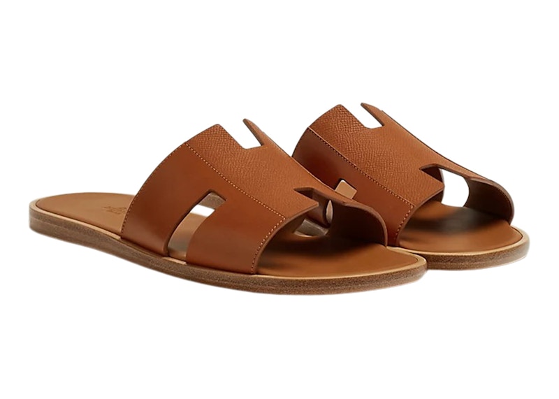 Hermes Izmir Sandal Naturel H Epsom Heritage Calfskin Leather
