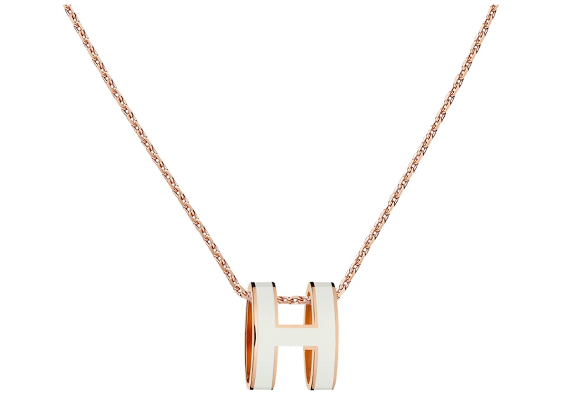 Hermes Pendant Pop H Blanc