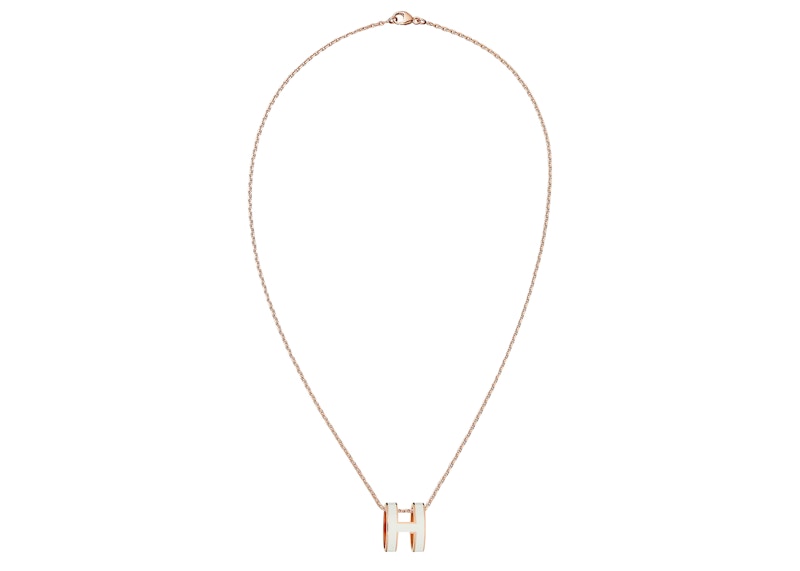 Hermes Pendant Pop H Blanc