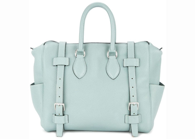 Hermes Pursangle Taurillon Clemence Palladium 31 Ciel