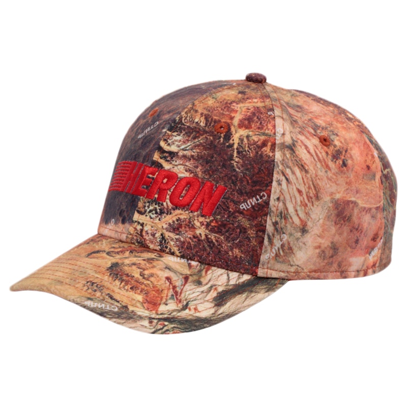 Heron Preston Australian Outback Print Hat Orange/Multicolor