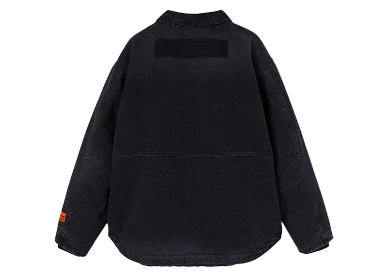 Heron Preston CTNMB Canvas Pockets Jacket Jacket Black/Green