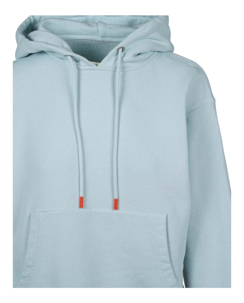 Heron Preston Cut-Out Hoodie Blue
