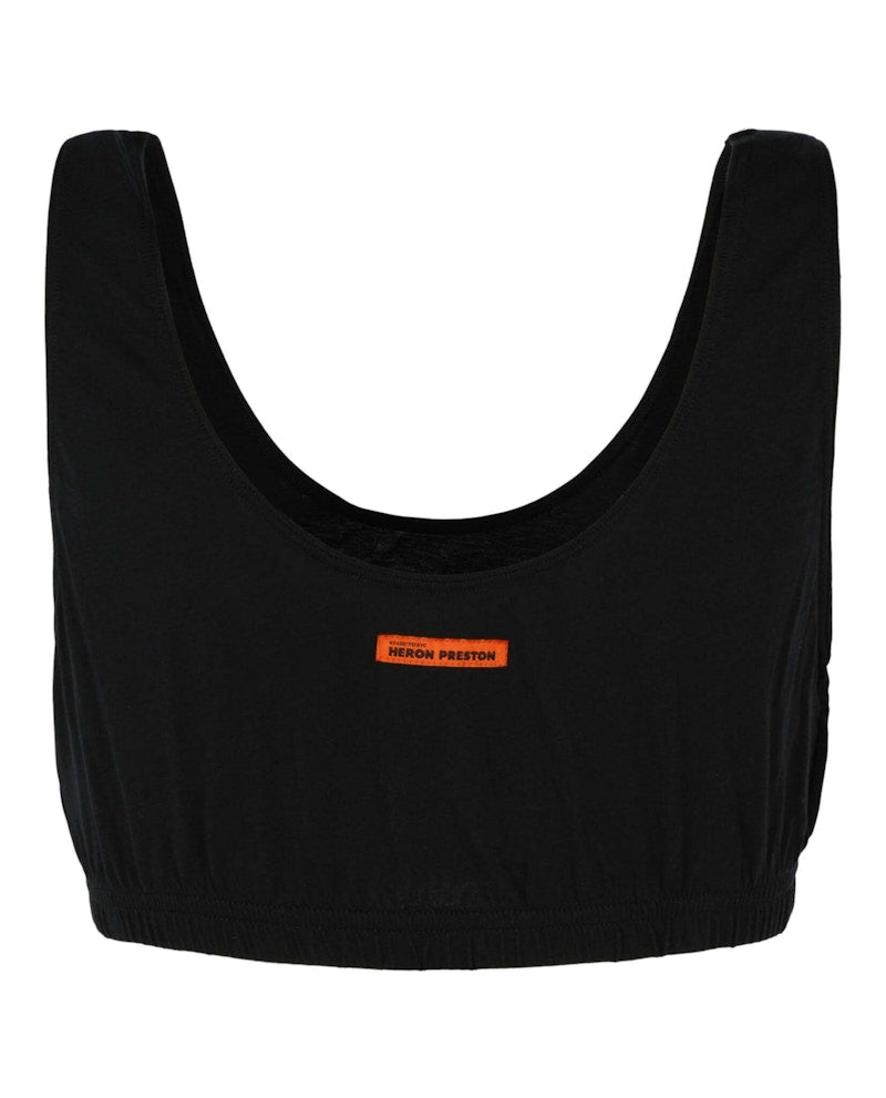 Heron Preston Gothic Cropped Tank Top Multi