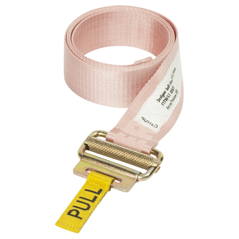 Heron Preston Jacquard Tape Belt (SS19) Light Pink