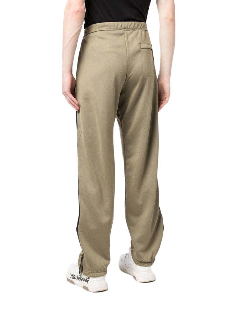 Heron Preston Logo Track Pants Olive Green/White