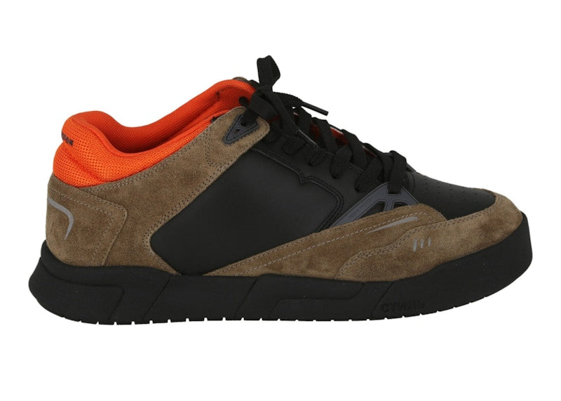 Heron Preston Low Key Sneaker Black Orange