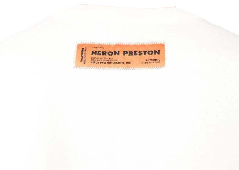 Heron Preston Misprinted Tee White