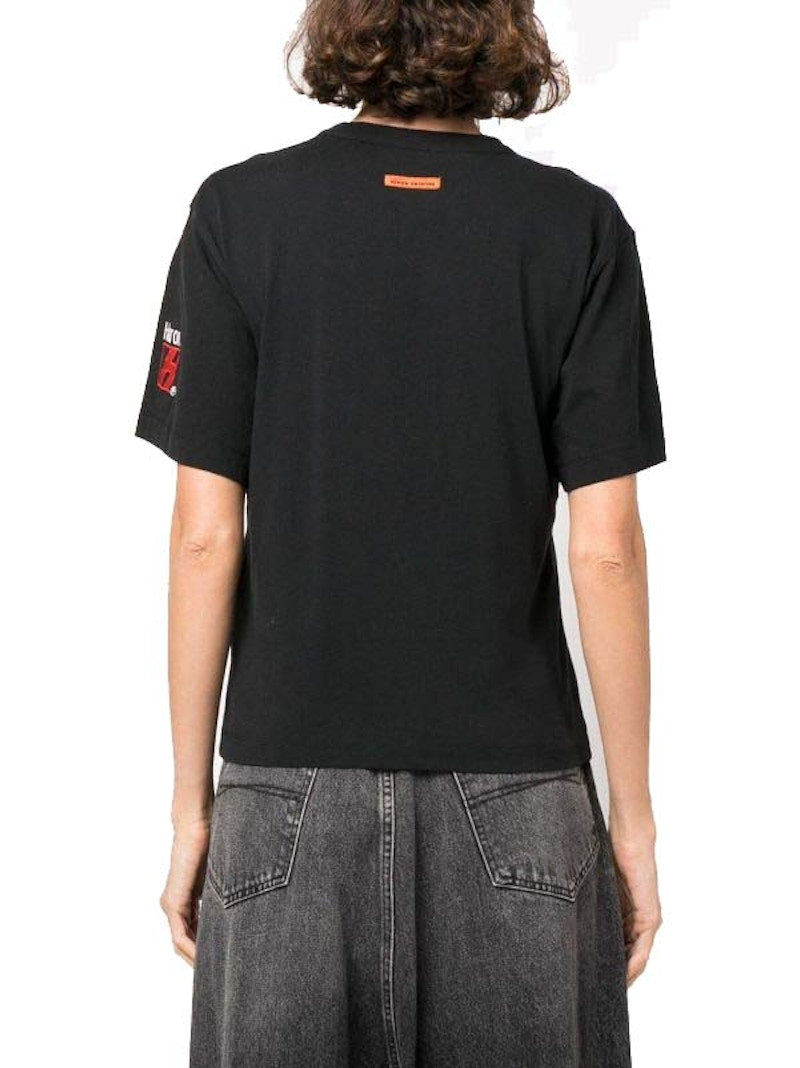 Heron Preston Multi Heron Censored SS Womens Tee Black/Multi