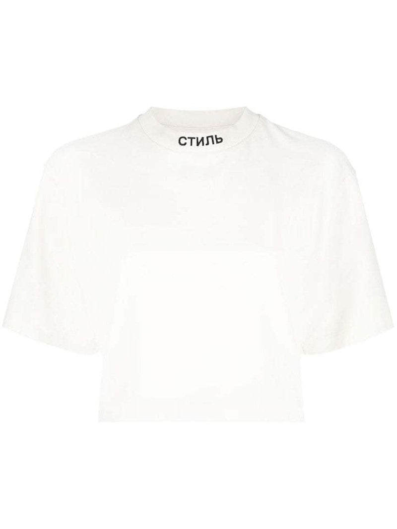 Heron Preston NF Ctnmb Crop SS Tee White/Black
