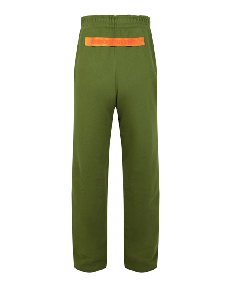 Heron Preston Oversized HP Tape Sweatpants Green