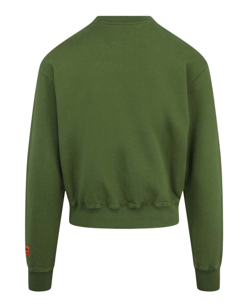 Heron Preston Oversized KK22 Crewneck Green
