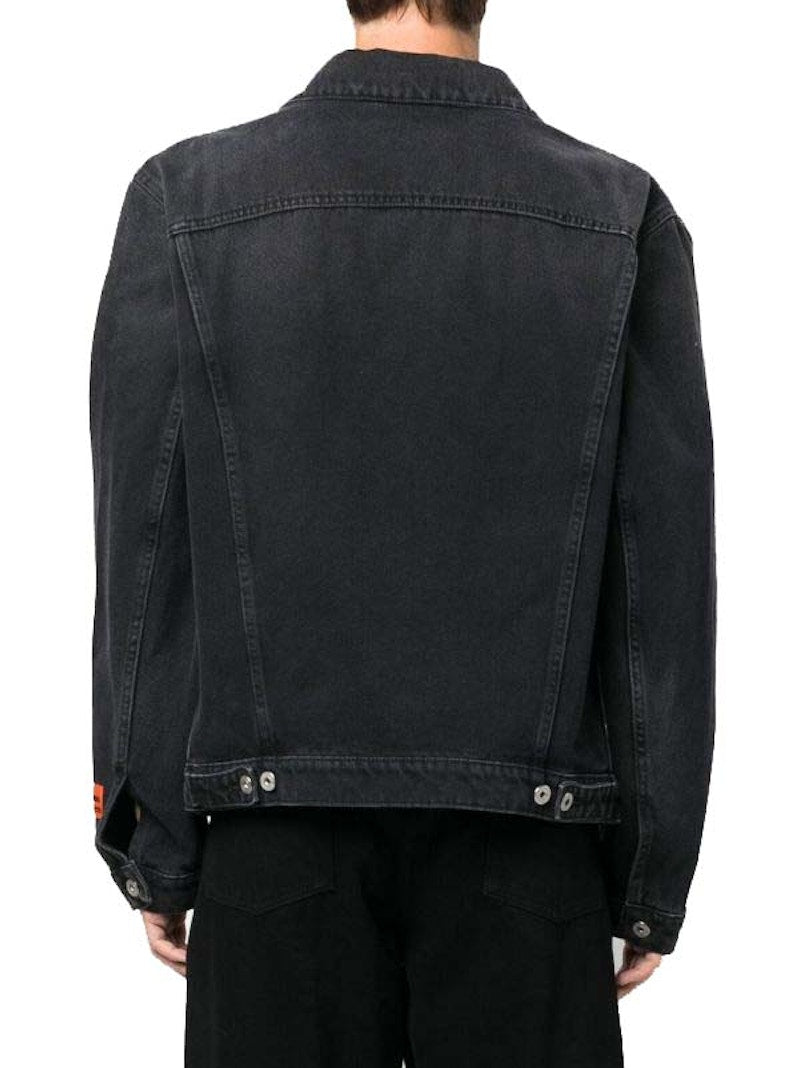 Heron Preston Regular Denim Jacket Black