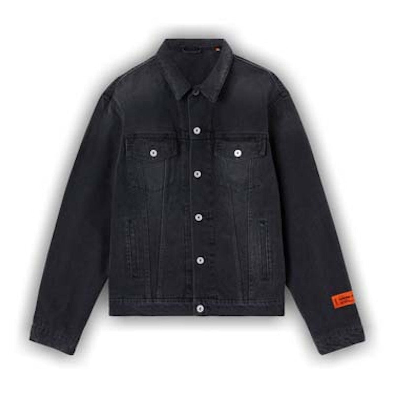 Heron Preston Regular Denim Jacket Black