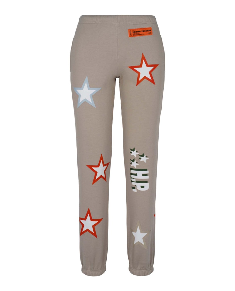 Heron Preston Stars Sweatpants Grey