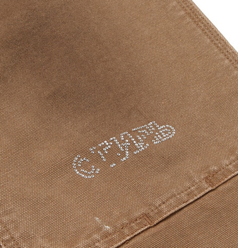 Heron Preston x Carhartt Canvas Work Pants Tan