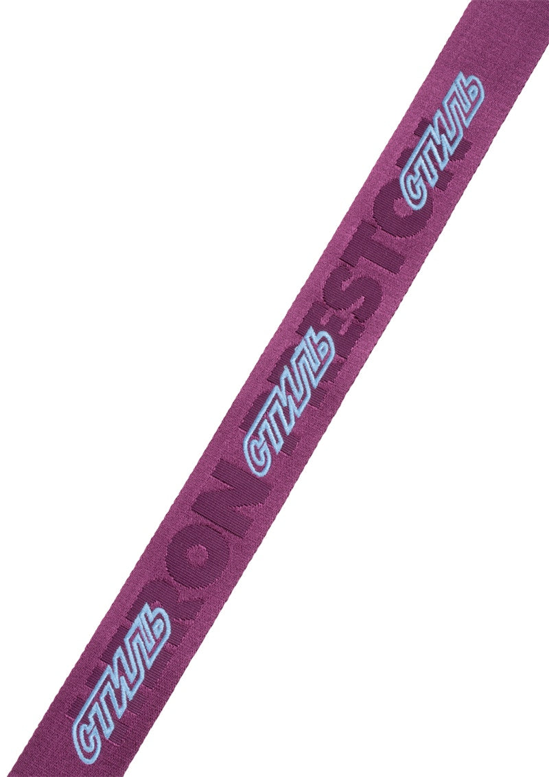 Heron Preston x Mr. Porter Jacquard Tape Belt (SS19) Purple