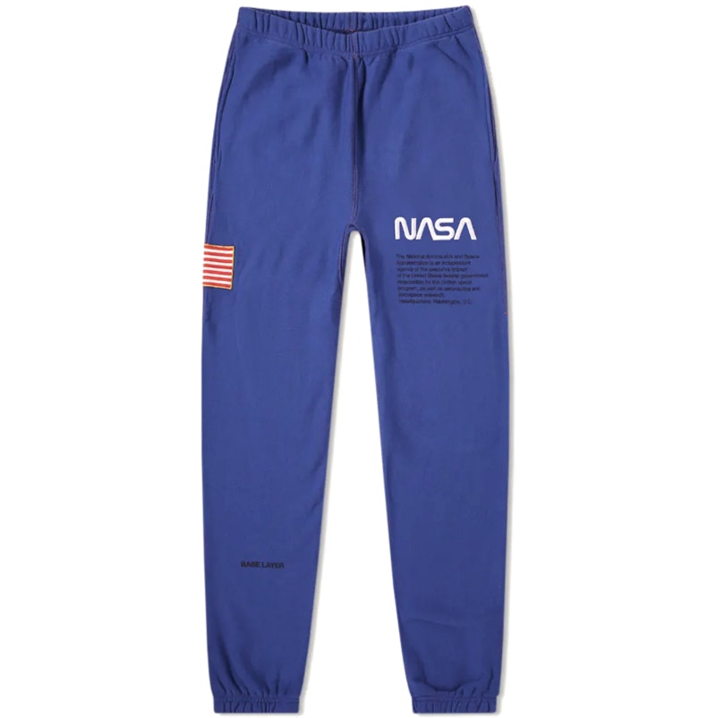 Heron Preston x NASA Sweat Pants Blue