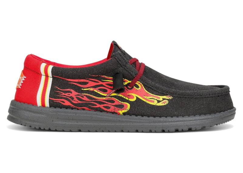 Hey Dude Wally Hot Wheels Flames