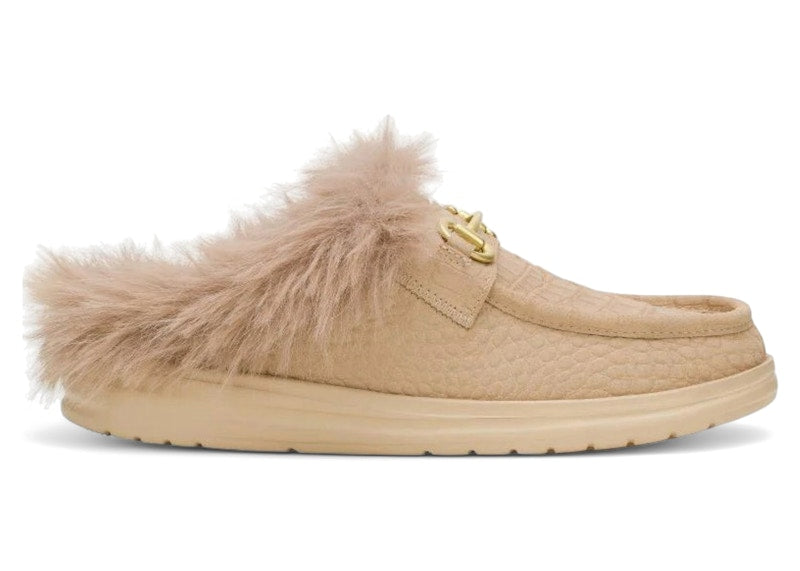 Hey Dude Wally Slip Loafer Market Sand Beige