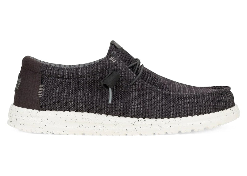 Hey Dude Wally Stretch Sox Black White