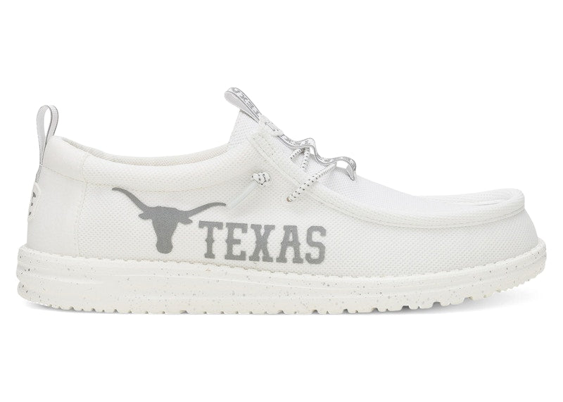 Hey Dude Wally Texas Longhorns White