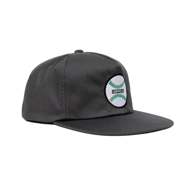 Hidden NY Baseball Hat Grey