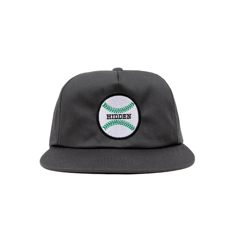 Hidden NY Baseball Hat Grey