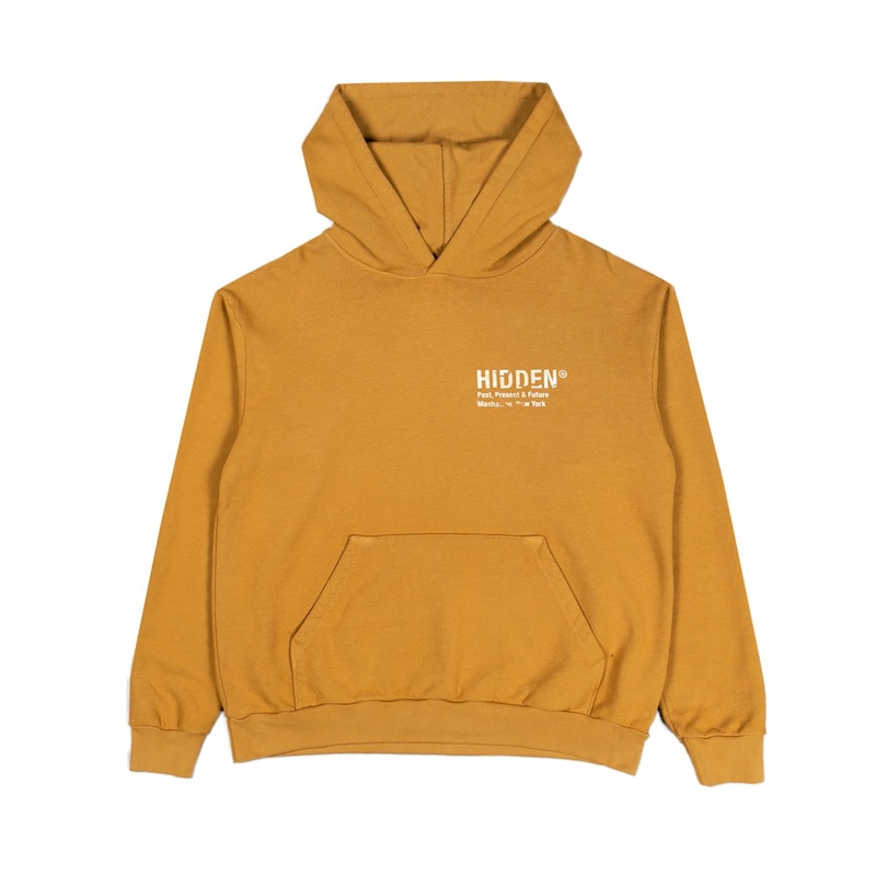Hidden NY Camo Logo Hoodie Sand