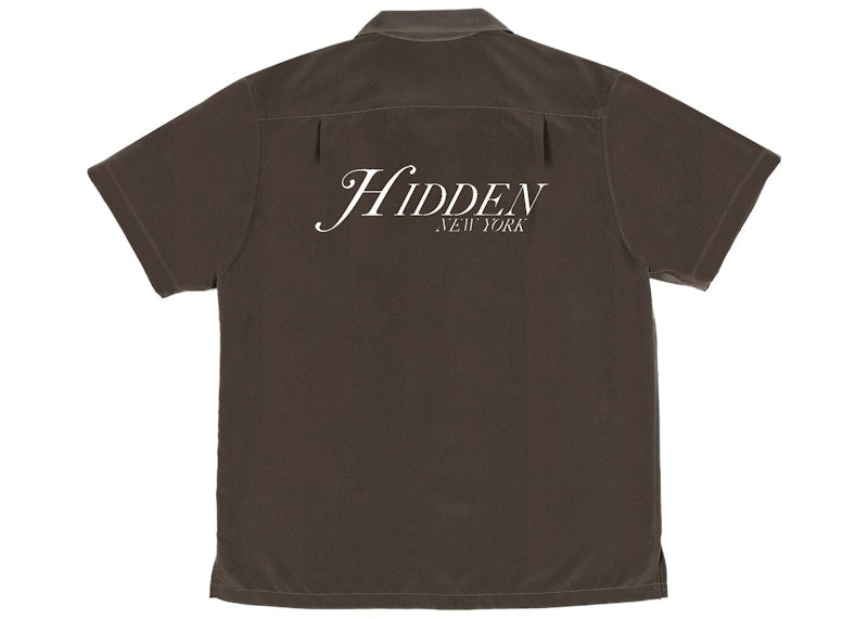Hidden NY Camp Collar Shirt Coffee