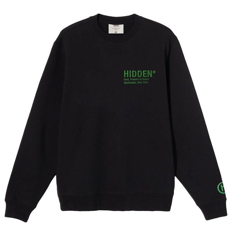 Hidden NY Classic Logo Lounge Sweatshirt Black