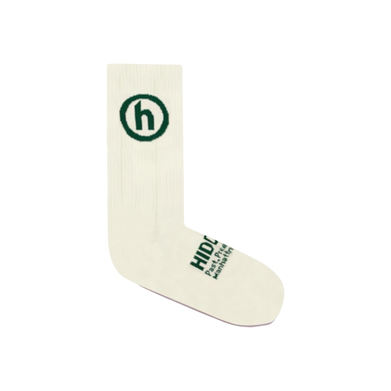 Hidden NY Crew Socks Cream