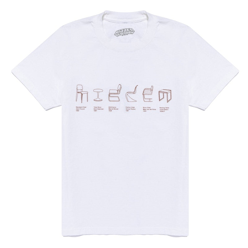 Hidden NY Furniture Tee White