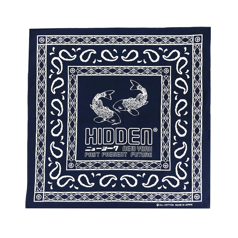 Hidden NY Kohaku Bandana Indigo
