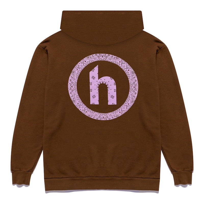 Hidden NY Paisley Hoodie Brown