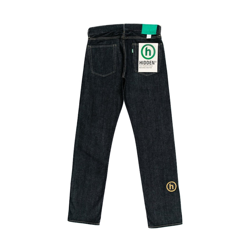 Hidden NY Selvedge Denim Indigo/Tan