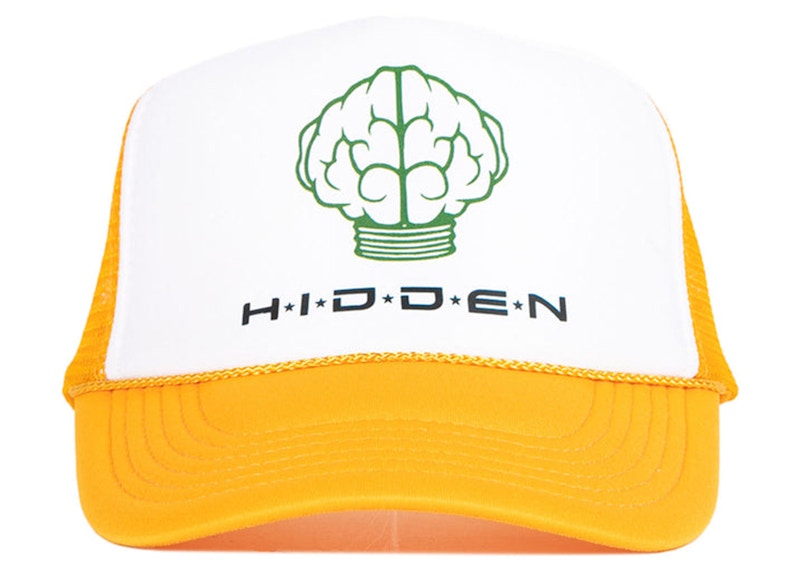 Hidden NY x N.E.R.D Brain Trucker Hat Yellow