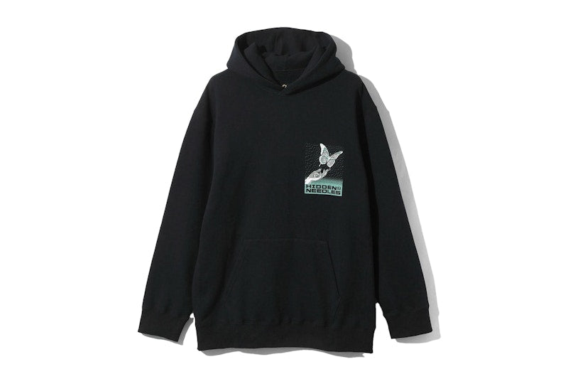 Hidden NY x Needles Hoodie Navy