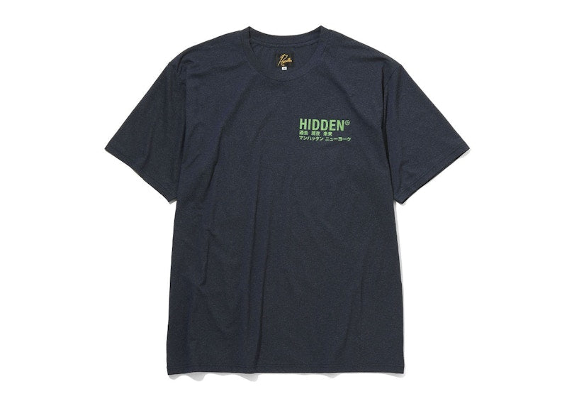 Hidden NY x Needles S/S Crewneck Tee Navy