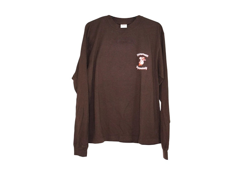 Highsnobiety x Keinemusik New York City Pizza L/S T-shirt Black