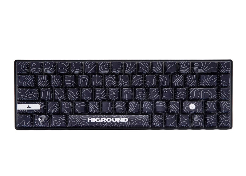 Higround BLACKICE Basecamp 65 Keyboard Black/White