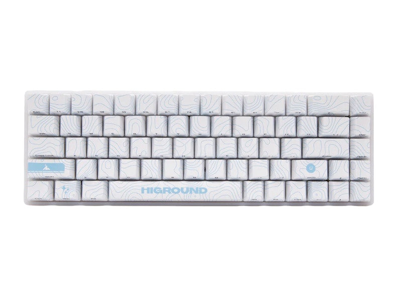 Higround Basecamp Series Skystone Keyboard Blue/White