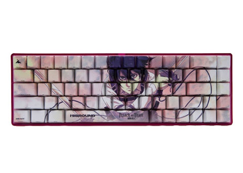 Higround x Aot2 Mikasa Performance B65 Keyboard