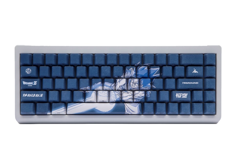 Higround x Dragon Ball Z Goku Summit Keyboard Blue/White