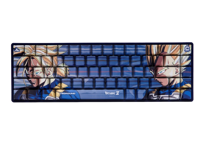 Higround x Dragon Ball Z Lineage Basecamp Keyboard Blue/Yellow