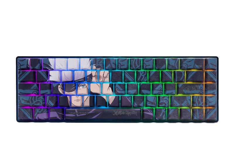 Higround x Jujutsu Kaisen Gojo Basecamp Keyboard Blue/Black